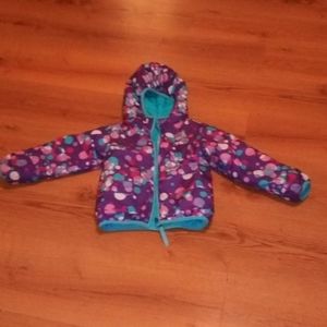 Reversible different color coat